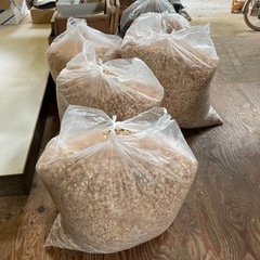 残5袋 無料 おが屑　廃材