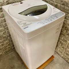 大阪送料無料★3か月保証付き★洗濯機★東芝★2018年★5.0kg★AW-5G6★S-43