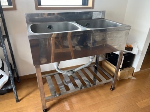 【美品中古】azuma二層シンク90×45×80cm