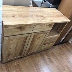 木製レンジボード　ナチュラル　売ります！