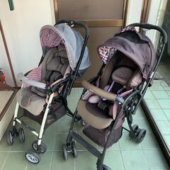 ベビーカー・シニアカー売ります　コンビ ピジョン アップリカ レカード等の画像