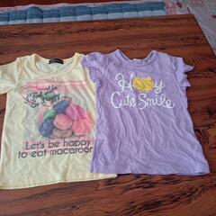 【②枚セット】女の子　半袖　Tシャツ　120　130