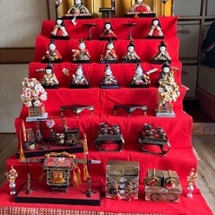 1960年代雛人形　7段飾り