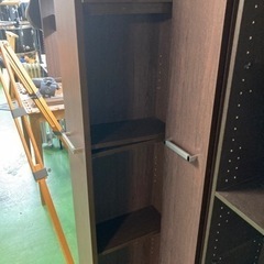隠せる本棚　隙間収納　キッチン収納の画像