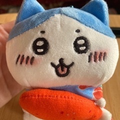 福岡限定ちいかわ「明太子」ぬいぐるみキーチェーン ハチワレ