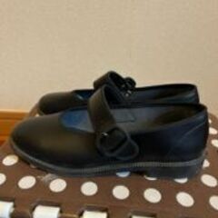 再値下げ↓　子供用フォーマルシューズ　SCARLET　黒色　20㎝　の画像