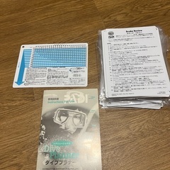 PADI ダイブプラナー 各種スレート エデュケーションログの画像