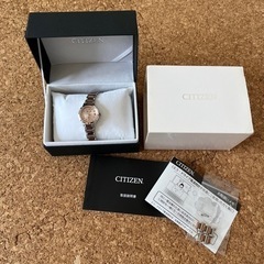 半額以下！CITIZENシチズンXCクロスシーレディース腕時計