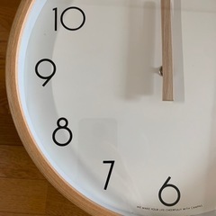 クレエ キャンバスウォールクロック　掛け時計の画像