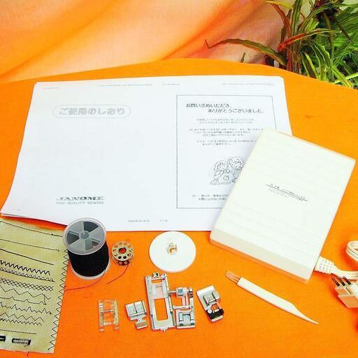 【◆軽くて使いやすい◆JANOME 家庭用コンパクトミシン】整備済み品　現品管理番号：s0614_01