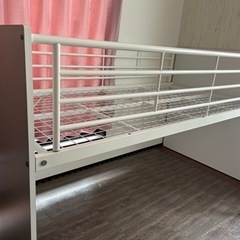 【決まりました】システムベッド　机と椅子付き