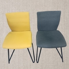 ⚫︎八4052【ニトリ】ダイニングチェア　2脚セット　家具 椅子...