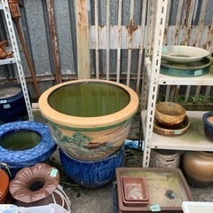 火鉢　手炙り　メダカ鉢　水盤　植木鉢　生活雑貨 家庭用品 ガーデニング