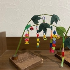 七夕飾り　ハンドメイド