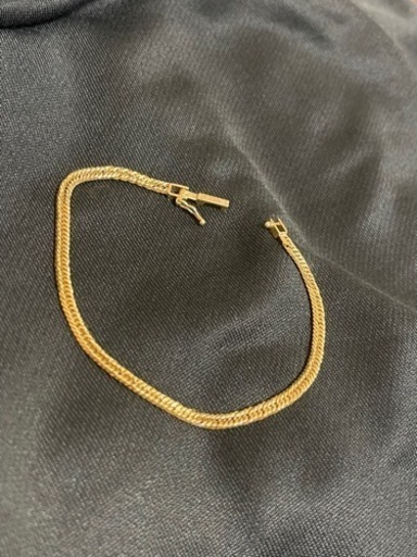 再出品18金12面トリプル喜平ブレスレット 17cm