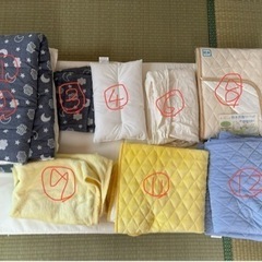 ベビー布団一式　レギュラーサイズの画像