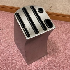 中古ステンレス包丁スタンド
