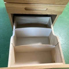 学習机　サイドテーブル　サイドチェストの画像