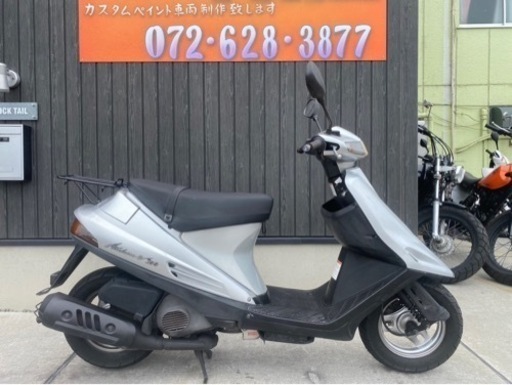 ★7万円！アドレスv100 実働車　小型　スクーター　２スト！CE13A アドレス　V100