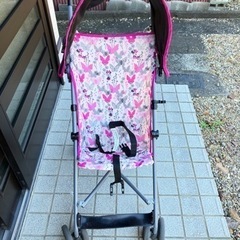 【受け渡し決定】簡易ベビーカー18kgまで　ミニーちゃん