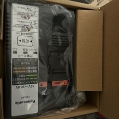 パナソニック 充電器 EZ0L80 ニッケル水素・ニカド用 7.2V・9.6V・12V・15.6V・24V対応 急速充電器の画像