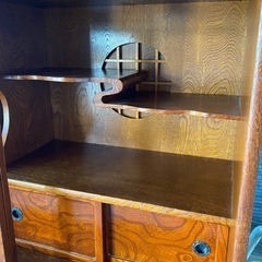 茶箪笥 昭和レトロ 飾り棚 食器棚