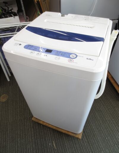 決まりました■ヤマダ　5.0㎏　洗濯機　YWM-T50A1
