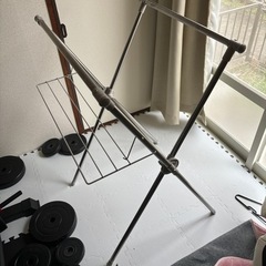 室内干し用 タオル掛け