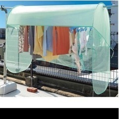 雨よけランドリーテント　1回のみ使用の画像