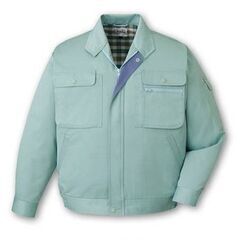 作業服 / ブルゾン Sサイズ 2枚セット アースグリーン 自重堂 ★未使用★の画像