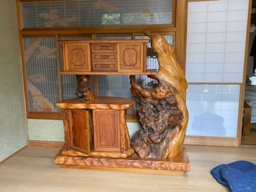 ✨ ニイダ木工 棚 レトロ家具✨