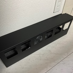 【美品】山崎実業　tower　デスク下ケーブルラック　　　の画像