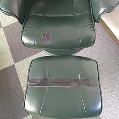 リクライニングチェア オットマン付の画像