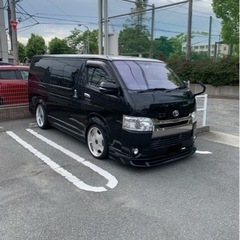 ホイール&オーバーフェンダー　ハイエース