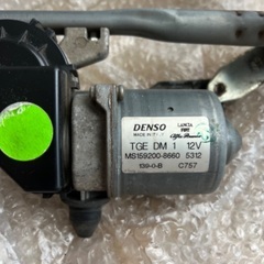 フィアット500 フロントワイパーリンク ワイパーモーター 2011年式 実動車外しの画像