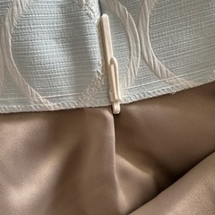 ニトリ カーテン　フック付きの画像