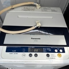洗濯機 4.5kg Panasonic【決まりました】の画像