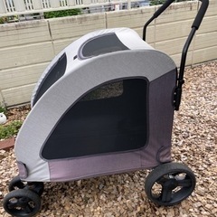 ペットカート 多頭中小型犬 大型犬バギー 犬用カート中型犬 四輪...