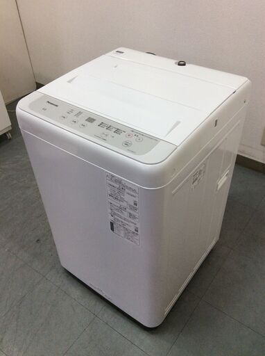 JT8983【Panasonic/パナソニック 5.0㎏洗濯機】美品 2022年製 NA-F50B15 家電 洗濯 簡易乾燥付