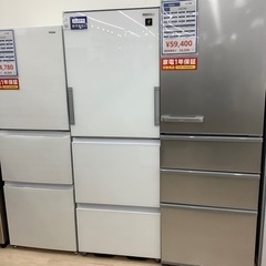 送料込みです！ホワイト 両開きドア　SHARP冷蔵庫 SHARP SHARP 3ドア冷蔵庫 374L どっちもドア SJ-PW37P (両開き