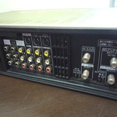 ジャンク品 パーツ取用 サンヨー VHS ビデオデッキ VZ-S60B型 リモコン付き 中古 札幌市東区 新道東店の画像