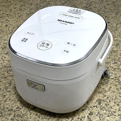 SHARP/シャープ 炊飯器 KS-CF05B 3合炊き 2020年製 動作確認済み 札幌 東区