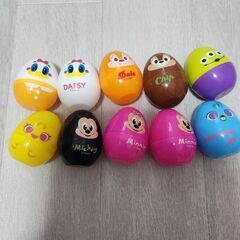 ディズニー　たまご型ケース　セット売り