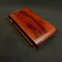 【超希少】 中国美術 高級天然木彫刻 木彫り 置物 耳掻き 夫婦 翁 縁起物 一刀彫 花梨 黒檀 唐木 紫檀の画像