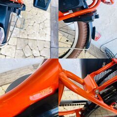 新品部品☺整備士*防犯登録 RR 電動自転車　ブリヂストン　アンジェリーノ 20インチ 　子供乗せの画像