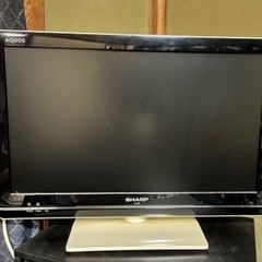 【受渡決定】22インチ液晶テレビ　AQUOS LC22K5 白