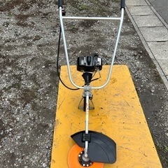 コバヤシ 手押し式草刈機 バロモア K-23BM 2サイクルエンジン 芝刈り　モアー 畦 刈払い 軽量　の画像