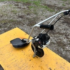 コバヤシ 手押し式草刈機 バロモア K-23BM 2サイクルエンジン 芝刈り　モアー 畦 刈払い 軽量　の画像