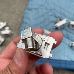 4k対応TVアンテナ差し込み口5個セット❣️の画像