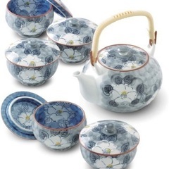 有田焼  茶器セット (土瓶1個、蓋付煎茶5客セット)